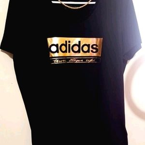 ADIDAS ORIGINAL THREE STRIPE LIFE WOMENS T SHIRT